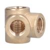 4?Way Side Outlet Tee Durable Sturdy Fine Processing Anticorrosion Spiral Four?Way Iron Pipe Fitting