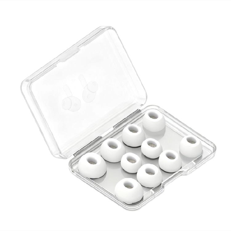 5Pair Soft Silicone Earbuds Headphone Earpads Ear Pad Cushion for Pro3 Earphone with Storage Box