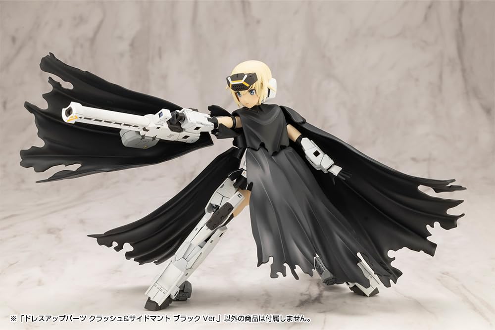 Kotobukiya Modeling Support Goods Parts Crash Side Cloak Black 140mm Tall Plastic Model M.S.G Dress-Up & Ver. Approx. Non-Scale