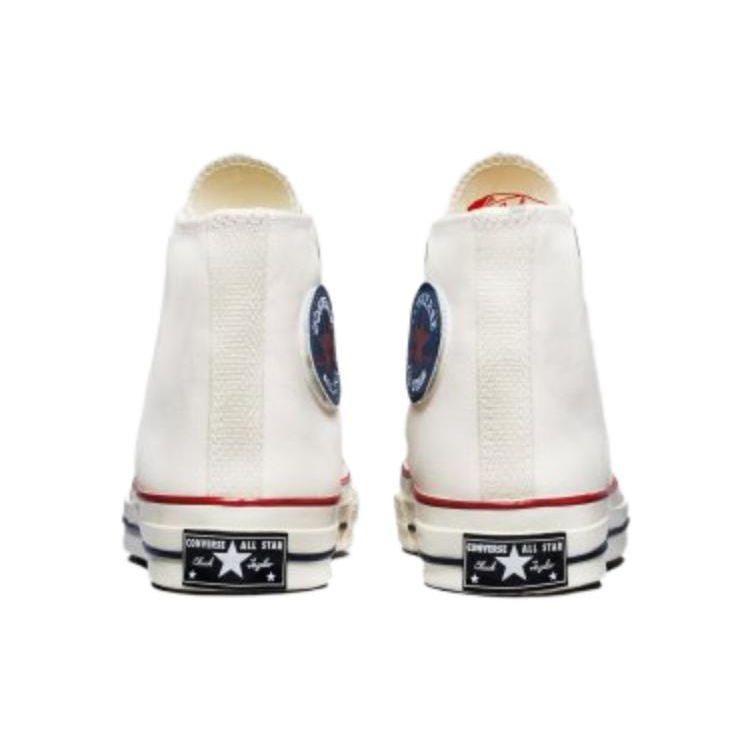 Converse Chuck 70 High Beige Unisex Sneakers Brown Navy 169894C