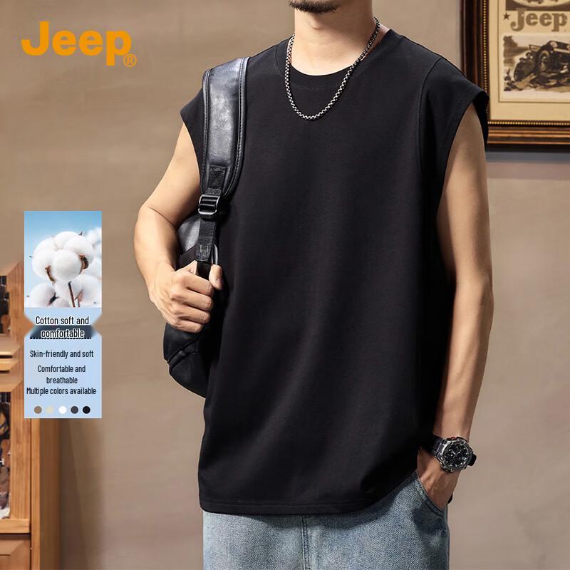 JEEP Men s Loose Fit Sports Vest 3XL