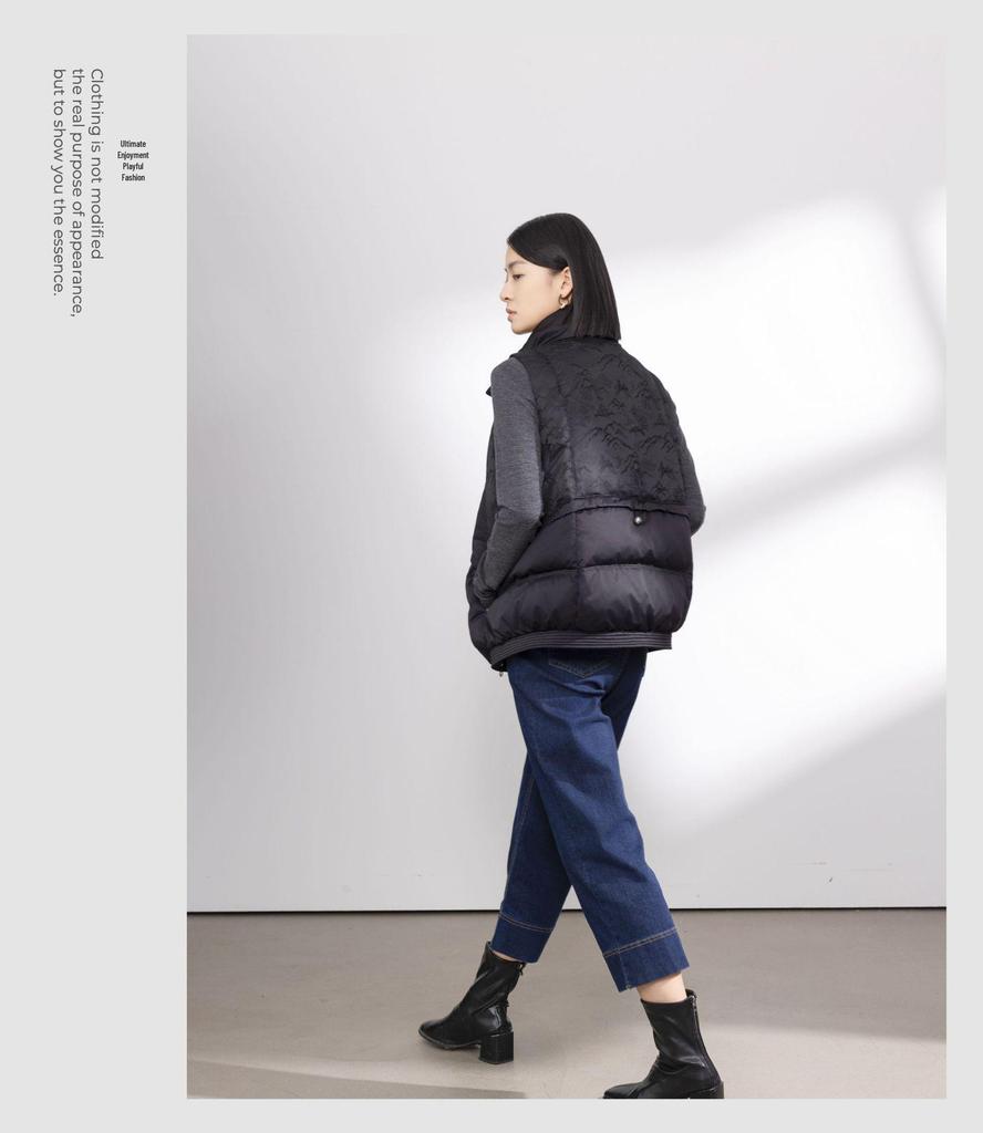 2025 Winter Women's Goose Down Vest - National Style Chic