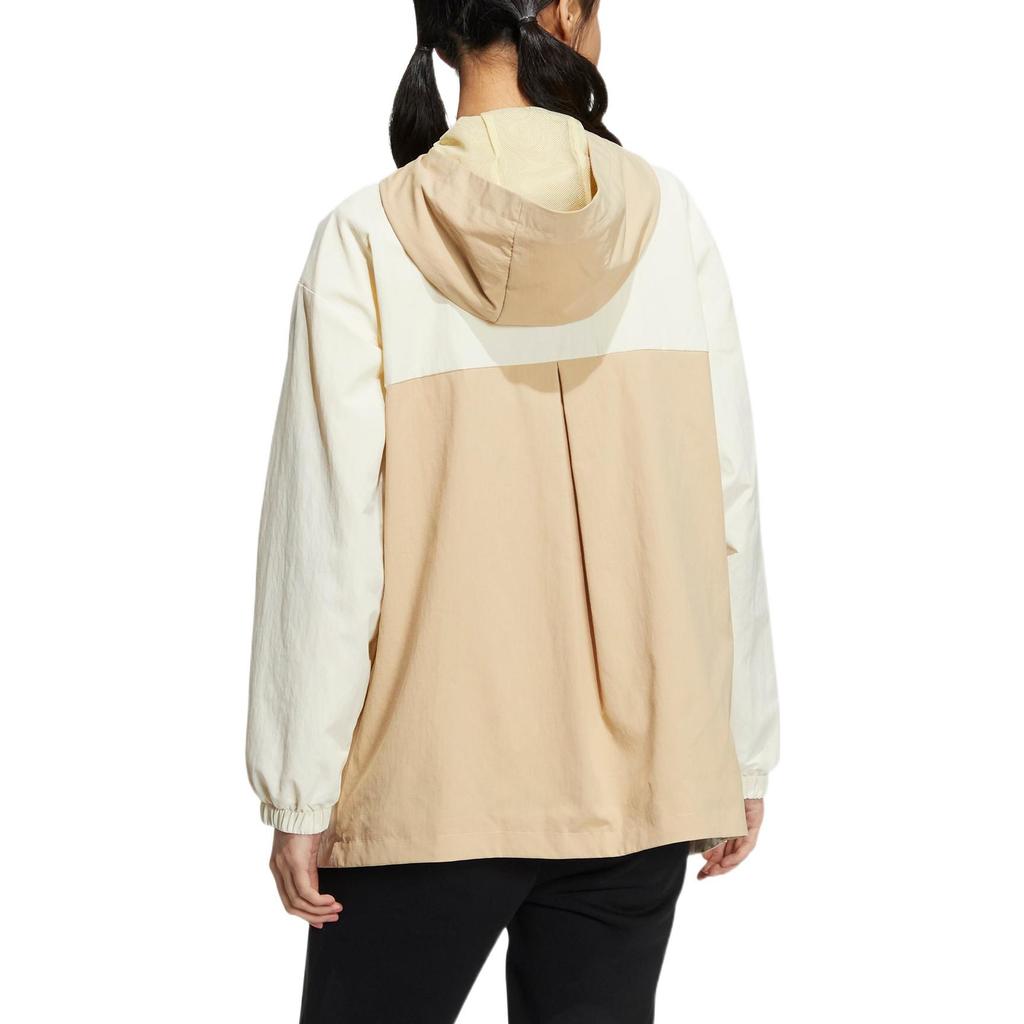 Adidas Neo Logo Print Drawstring Design Outdoor Multi-Pocket Sports Work Jacket Women Jacket Multicolor HM2021