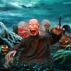 Motion Activated Swinging Horror Decor Voice Sensor Halloween Props Scary Inserted Outdoor Terrifying Hallowmas Ornaments