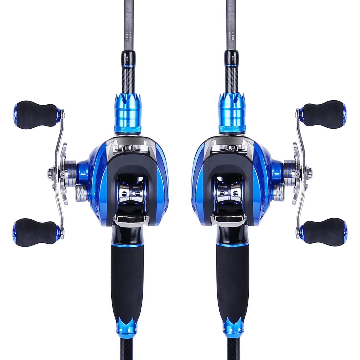 

Комбинация удочки и катушки для наживки, 4 секции, набор удочки из углеродного волокна и гладкой катушки 1.8M and Right Hand