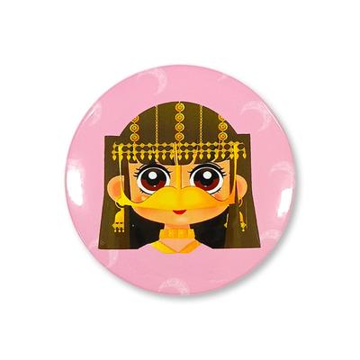 Creative Cartoon Eid Mubarak Badges Tinplate Unisex Ramadan Brooch Star Moon Gift Moon Things Pin Clothes Decoration