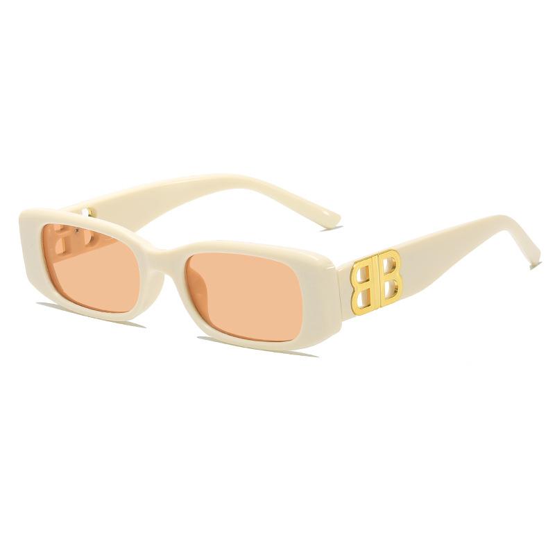 Women'S Square Sunglasses, Small Frame Sunglasses, Men'S Personalized High-End Glasses