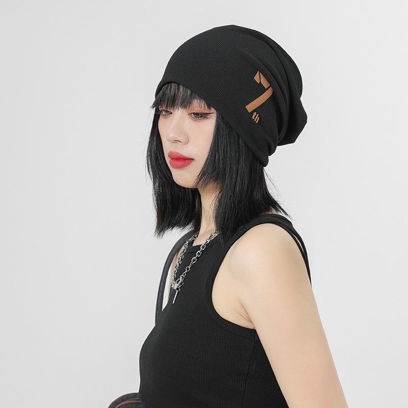 Summer Baotou Pile Hat Men's and Women's Spring and Autumn Face Small Thin Versatile Confinement Hat Hip Hop Cold Hat