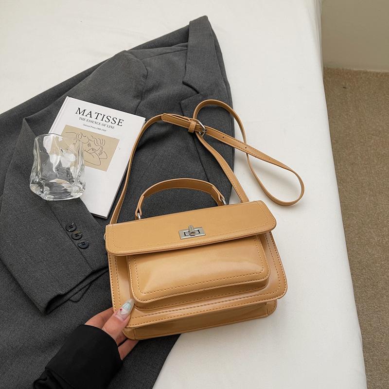 Small Bag Women's Fashion Versatile New Shoulder Messenger Bag Retro Niche Small Square Bag