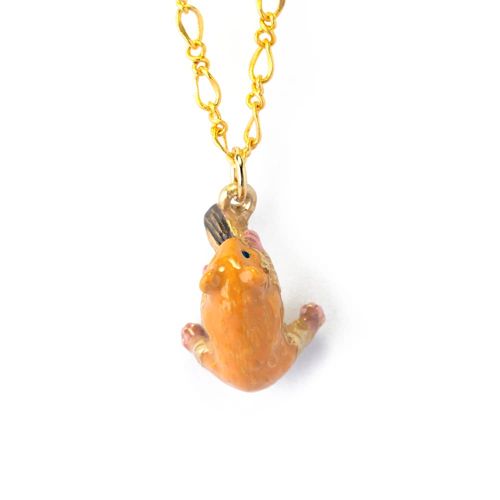 

Necklace for Women - Hamster Design - PalnartPoc Official Bluff Superior Present - Greedy Hamster