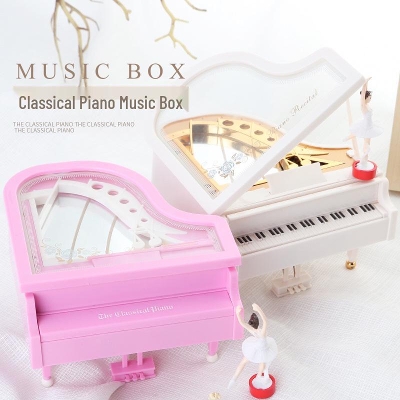 Romantic Rotating Dancing Girl Music Box Gift