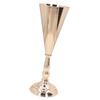 Goldene Eisenvase Europäischer Stil Exquisite Dekorative Vintage Blumenvase für Hochzeit Hotel Party