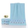 Premium Cotton Thick Absorbent Face Towel Soft Washcloth For Home Use In Blue Yellow And Pink