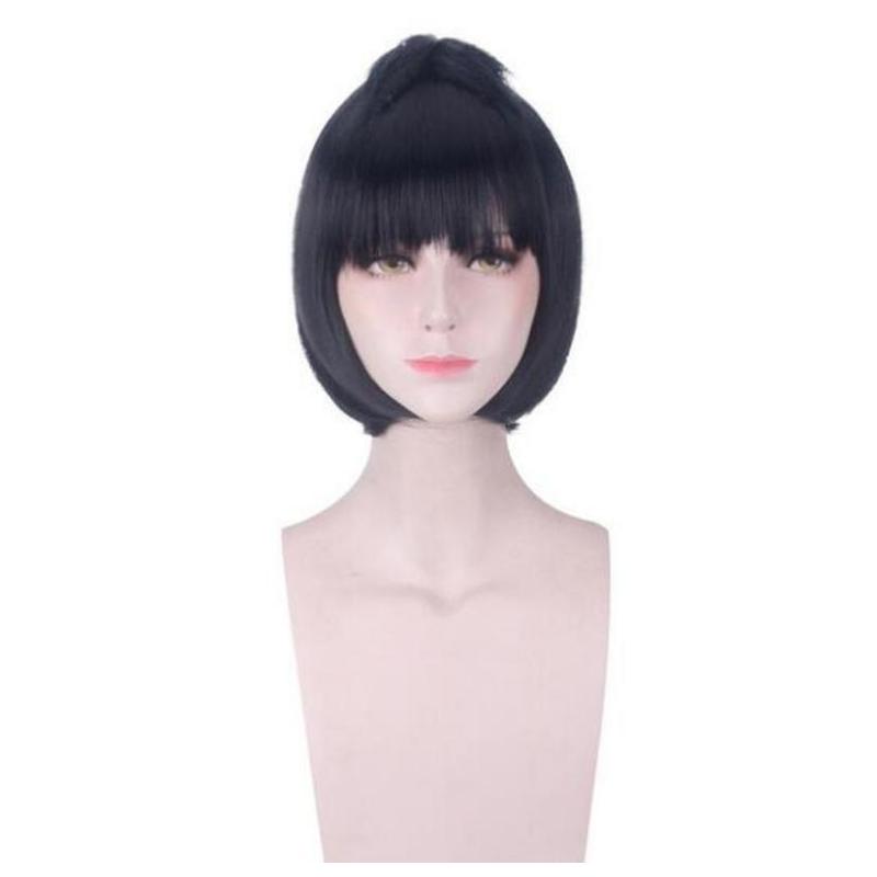 Anime 35cm Short Wig Cosplay Jojo's Bizarre Adventure Bruno Bucciarati Costume Heat Resistant Synthetic Hair Party Wigs