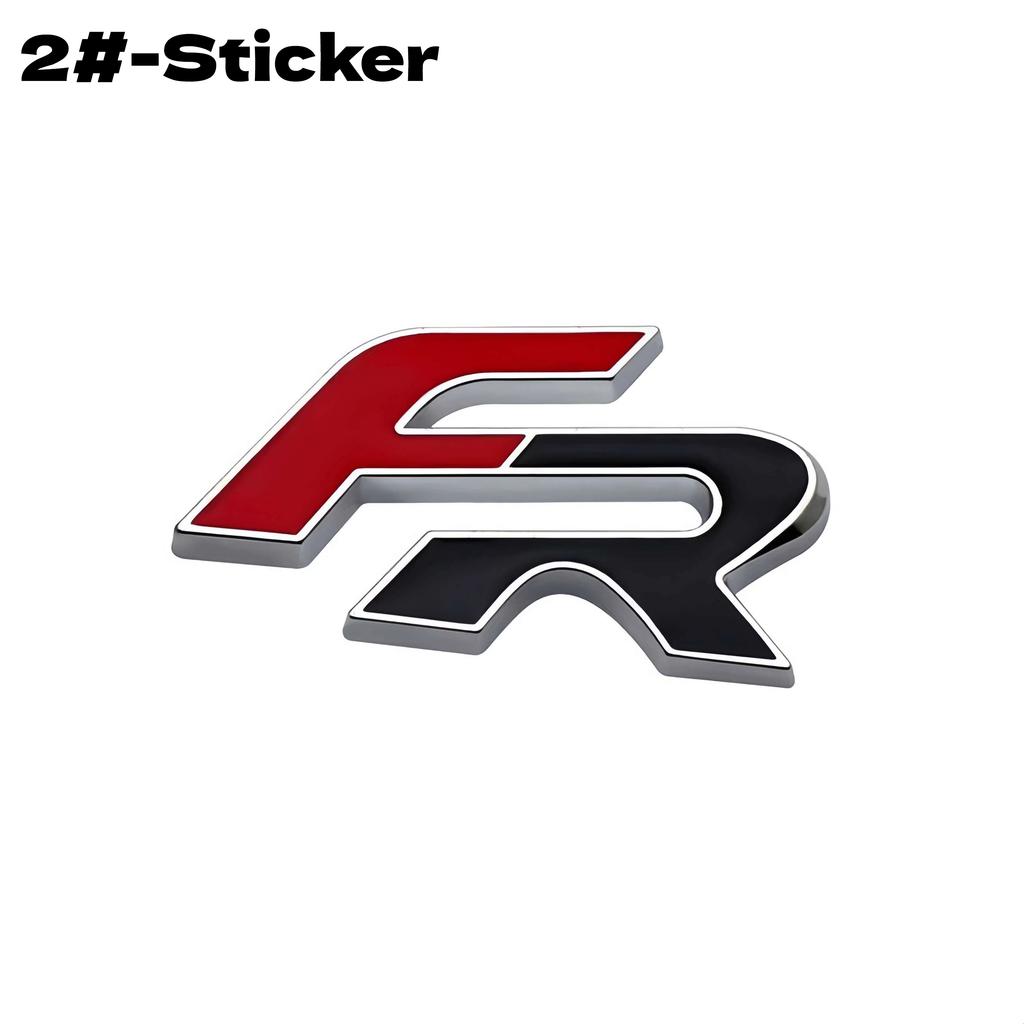 3D Metal Logo Car Front Grill Emblem Grille Badge Sticker For Leon Altea Mk3 5f 1p Ibiza 6l 6j Ateca Arona