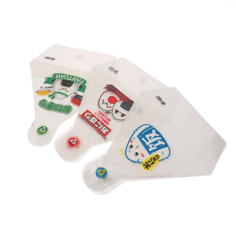 50Pcs Lovely Cartoon Triangle Rice Ball Packing Bag Seaweed Onigiri Sushi Bag Sushi Making Mold Tools Bento Accessories