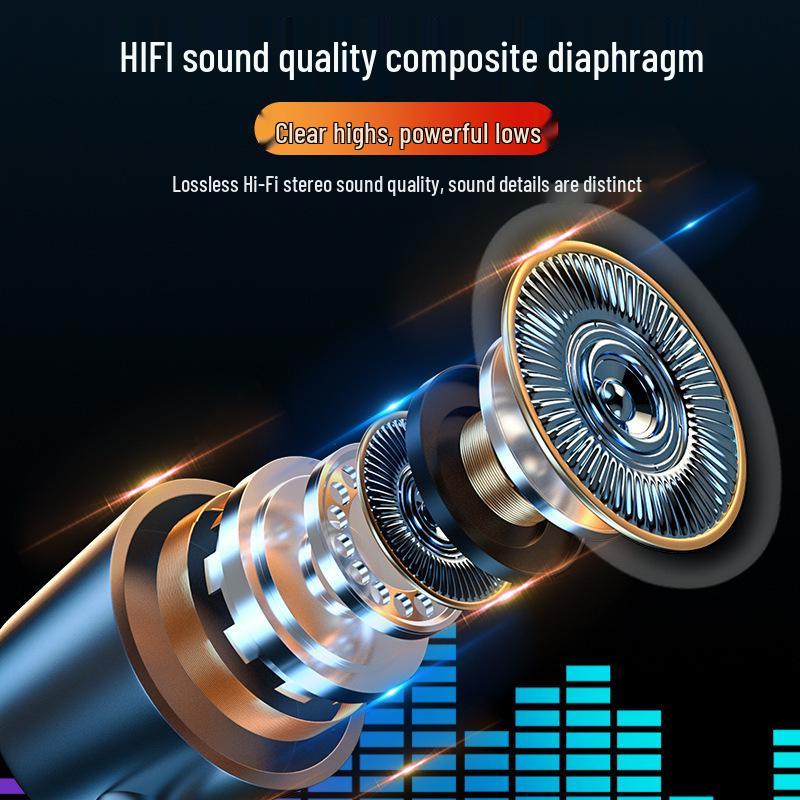 200-Hour Battery Bluetooth Neckband Gaming Earphones with Noise Cancellation