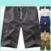 Comfortable Men's Cargo Shorts Summer Casual Jogger Sport Army Combat Trousers