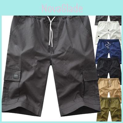 Bequeme Herren-Cargoshorts, lässige Sommer-Jogginghosen, sportliche Army-Kampfhosen