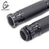 Universal 7/8'' 22MM Motorcycle CNC Handle Bar Grips Motorbike Handlebar Grips&end 6 Colors Available for Honda Yamaha