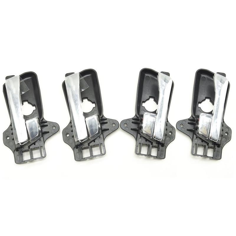 4pcs For Hyundai I30 2009 For Elantra 2008 ide Door Handle Front Left For Elantra I30 2007 2008 2009 2010 2011 2012 A set