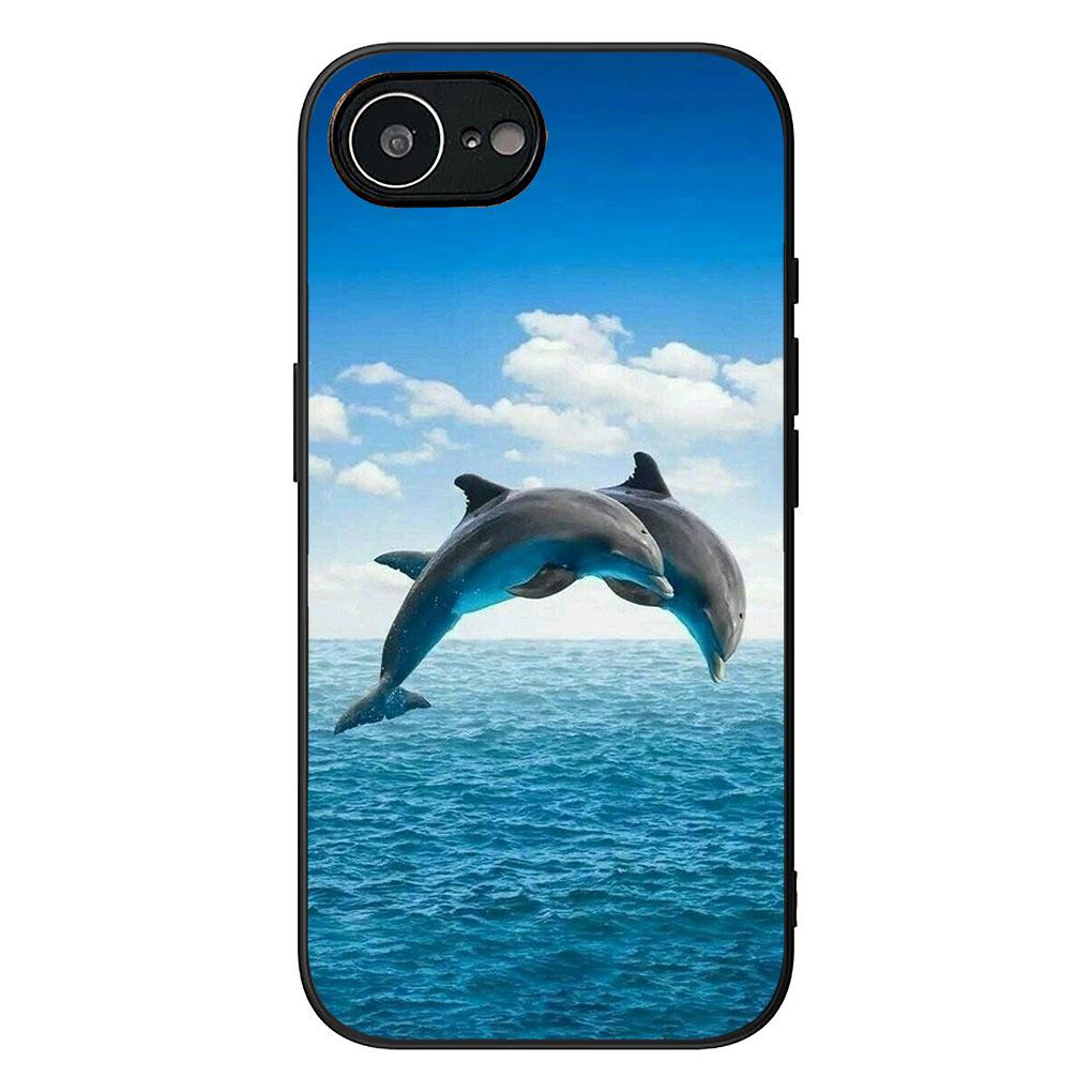 

Soft Cover for Samsung Galaxy A05 A06 A14 A50 A51 A52 A12 A13 A17 A70 A07 A25 A26 A56 A23 M53 Coque Phone Case Dolphin Animal Galaxy A06