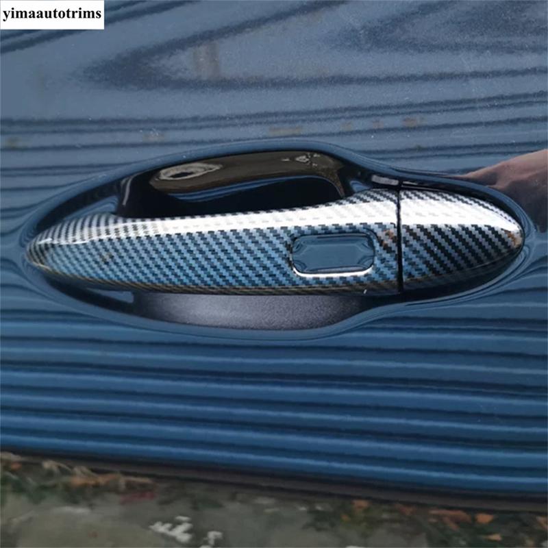 Rearview Mirror Rain Eyebrow / Window Wiper / Door Handle Bowl Cover Trim For Chery Tiggo 8 2018 -  ABS Chrome Accessories