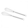 2PCS Mini Small Stainless Steel Balloon Wire Whisk Set Whip Mix Stir Beat