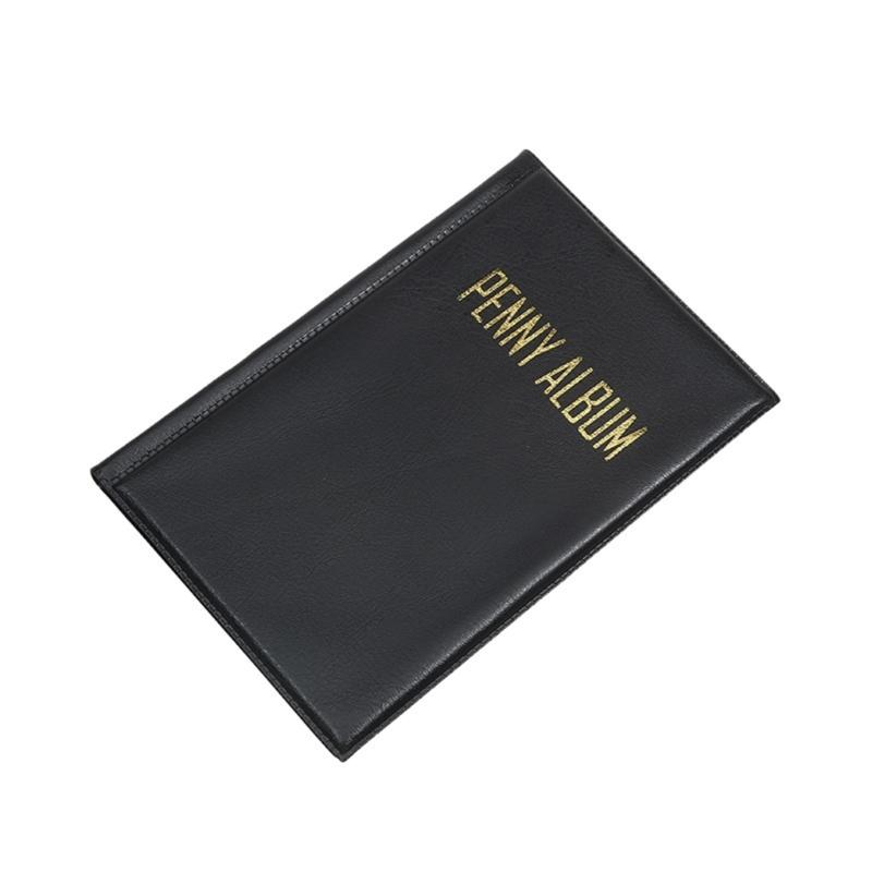 

Pressed Pennies Organizers 108 Capacity Lightweight Travel Friendly Coin Display Album Home Use For Hobbyists Collectors чёрный