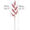 Artificial Red Berry Bouquet Christmas Decoration Fake Flower for Home Decor Xmas Tree Navidad New Year 2025 Ornaments Accessory