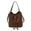 Hand carrying bucket bag women's new trendy shoulder bag large capacity messenger bag casual versatile handbag