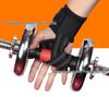 TMT Wrist Wraps & Grip Straps for Men - Non-Slip Powerlifting & Fitness Gloves for Weightlifting & Pull-Ups