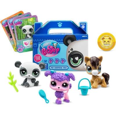 BANDAI - Littlest Pet Shop - 3 Pets Surprise - Collectible Little Animals - BF00568