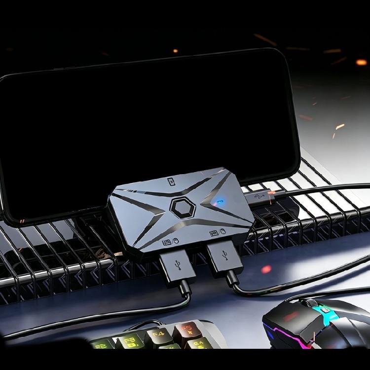 Mobiles Spiel-Tastatur-Maus-Konverter für Smartphone-Tablet Hohe Empfindlichkeit ABS-Material