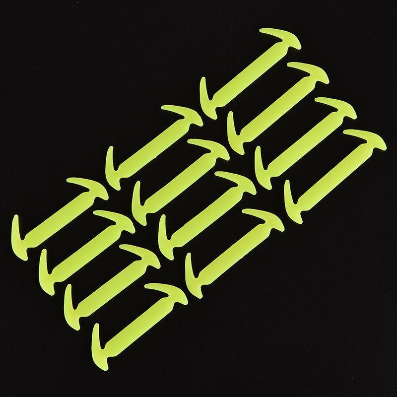 

12 шт. эластичные силиконовые шнурки подходят для любой обуви