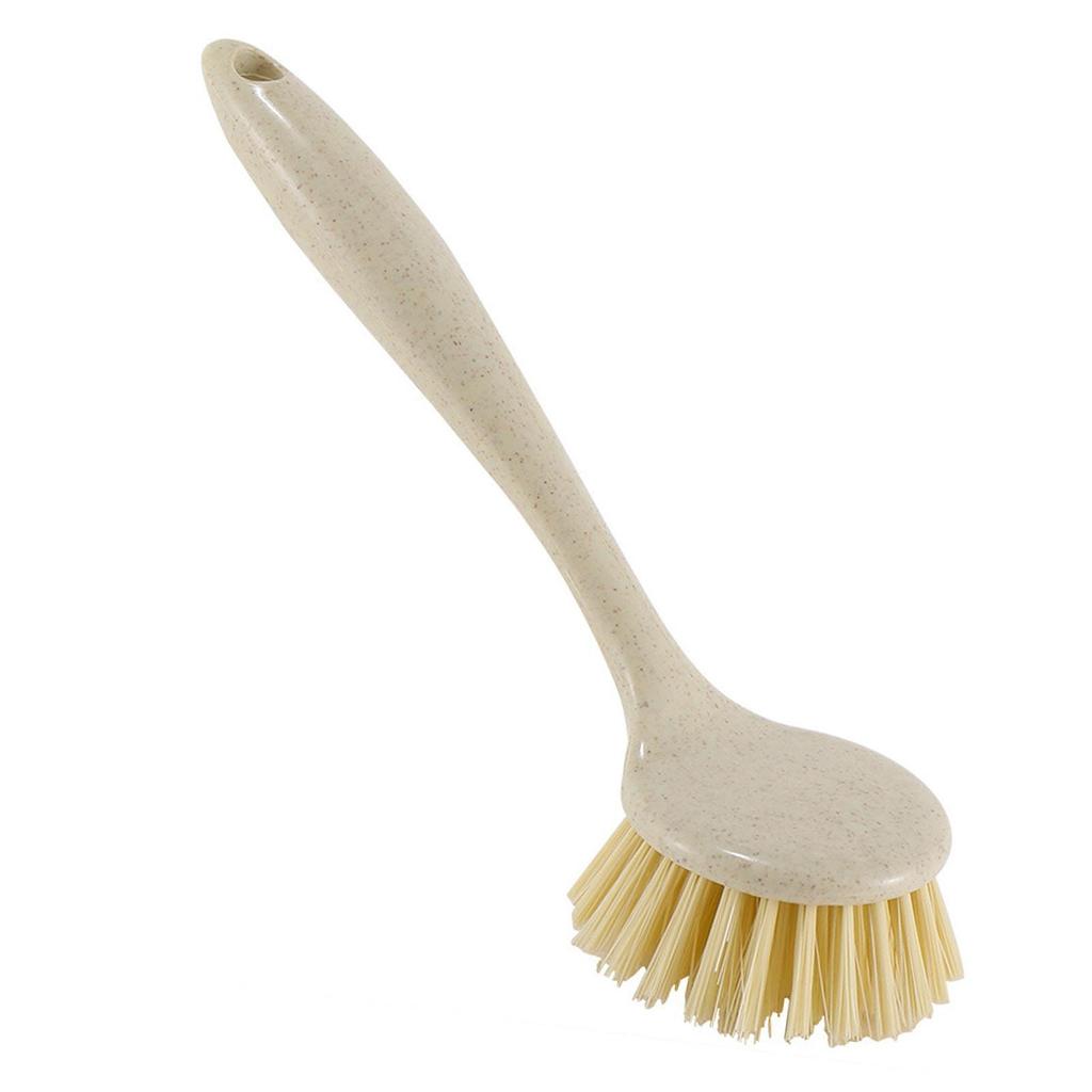 Long Handle Kitchen Pot Brush Multifunctional Dish Scrubber Efficient Cleaning Brush for Pot Pan Sink Cookware Stain Removal Tool