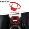Inner Red ABS Electronic Handbrake Decor Cover Trim for Jeep Renegade 2016-