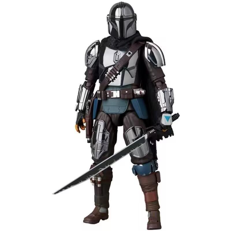 Ko Mafex 256 Plating Edition Mandalorian Glogu 6-Inch Action Figure Gk Pvc Collection Model Doll Toy Decoration Statue Gifts Toy