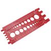 Nut Bolt Thread Gauge ABS Highly Accurate Portable Bolt Nut Identifier Gauge for Repairing