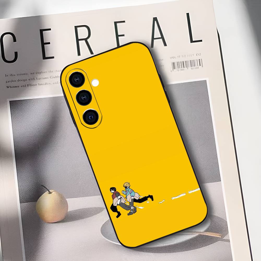 M-Milky S-Subway Anime Phone Case Silicone Soft For Samsung Galaxy A73,A72,A71,A70,A53,A52,A51
