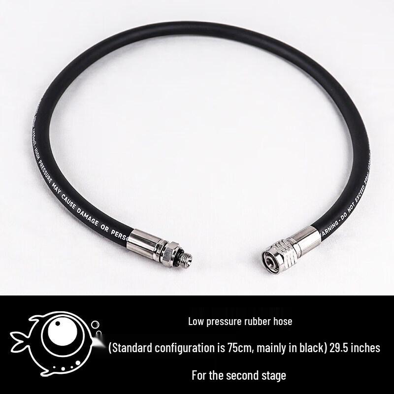 HOTDIVE Diving Low-Pressure Rubber Hose