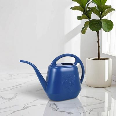 4L Plastic Watering Can Long Spout Watering Can with Ergonomic Handle Houseplant Watering Pot for Indoor Outdoor Use