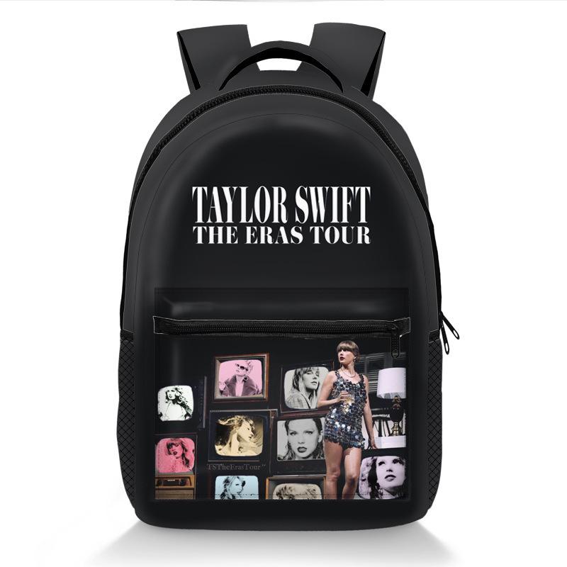 3-delige Schoolrugzakset voor Studenten Grote Capaciteit Oxford Stof Schooltas met Schouderband en Etui Backpack