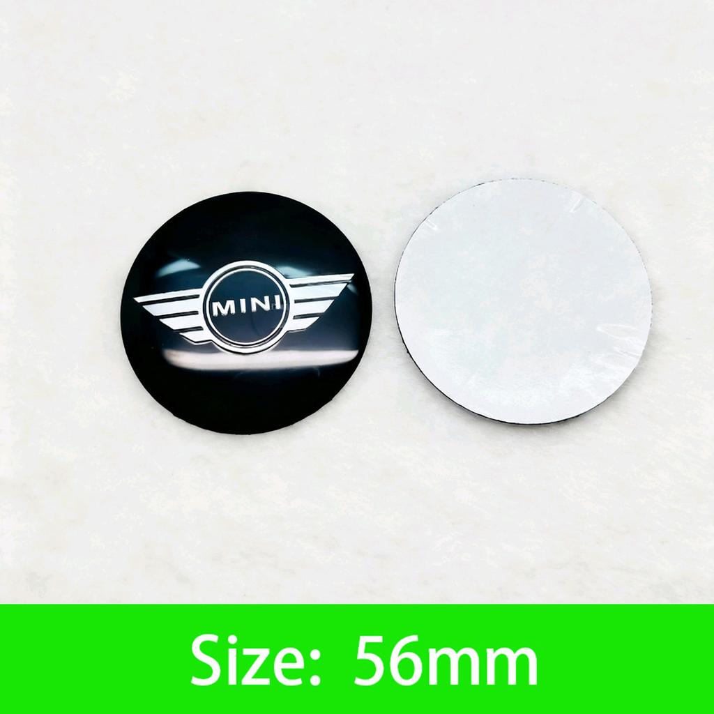 Car Emblem Wheel Hub Cover Sticker Accessory For BMW Mini Works Cooper F54 F55 F56 F57 F60 R50 R52 R53 R55 R56 R57 R58 R59 R60