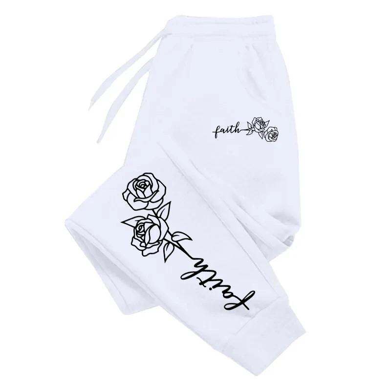 Fashion Womens Sweatpants Printed Casual Trousers Sports Jogging Pants Fitness Outdoors Street Sportswear Trend Hot Sales Pants