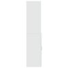 Vidaxl Tall Cabinet, White, 70X42.5X185 Cm, Wood-Based Material