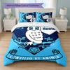 Sheffield Wednesday FC Custom Name Text Bedding Set 1 Duvet Cover+2 Pillowcases Soccer Logo Personalized Gift For Special Occasion Bedroom Decor