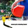 Collapsible Funnels for Transferring Gasoline in And Motorcycles, Designed for Flexible Draining And Filtering