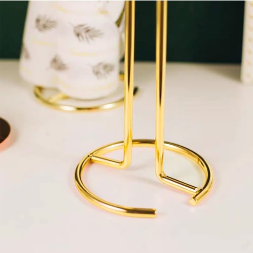 Gentillesse Küchenpapierhalter, Rollenständer, Gold, Toilettenpapierhalter, Freistehende Aufbewahrung