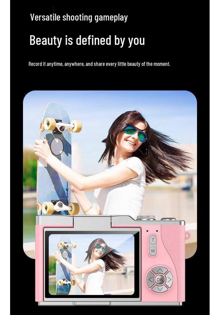 Hello Kitty Flip-Up Digital Camera for Beginners - Perfect Gift for Girls